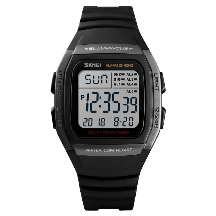 skmei-1278-fashionable-outdoor-50m-waterproof-digital-watch-student-sports-wrist-watch-support-5-group-alarm-clocks-titanium