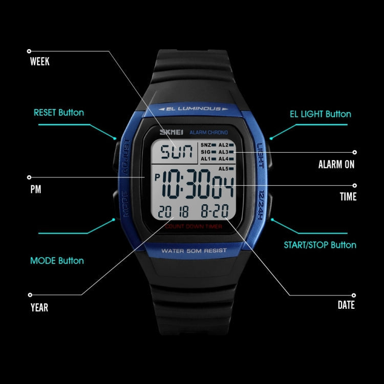 skmei-1278-fashionable-outdoor-50m-waterproof-digital-watch-student-sports-wrist-watch-support-5-group-alarm-clocks-titanium