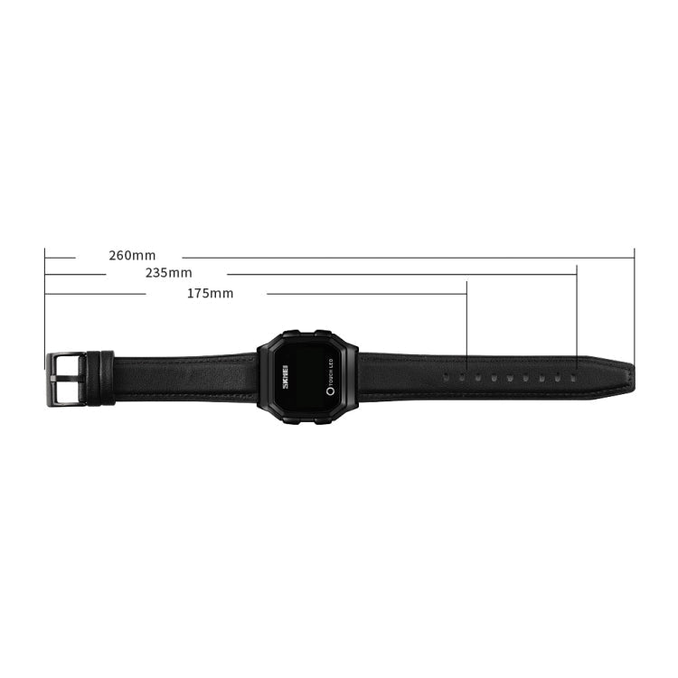 skmei-1650-steel-strap-version-led-digital-display-electronic-watch-with-touch-luminous-buttonrose-gold