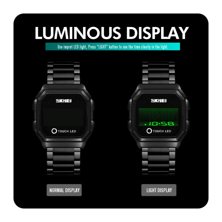 skmei-1650-steel-strap-version-led-digital-display-electronic-watch-with-touch-luminous-buttonrose-gold