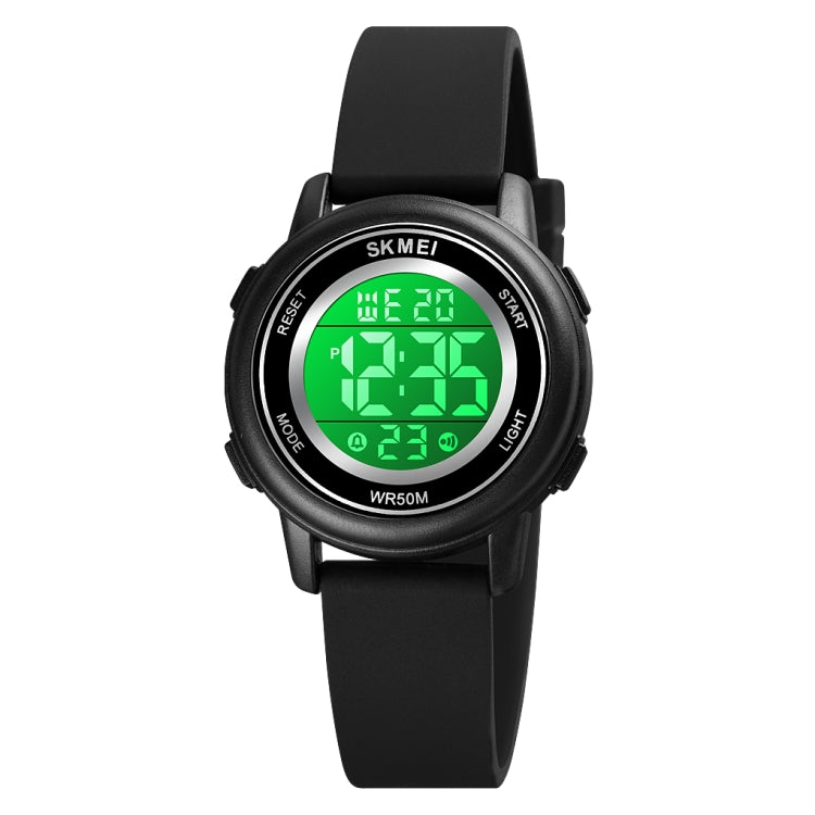skmei-1721-triplicate-round-dial-led-digital-display-luminous-silicone-strap-electronic-watchblack