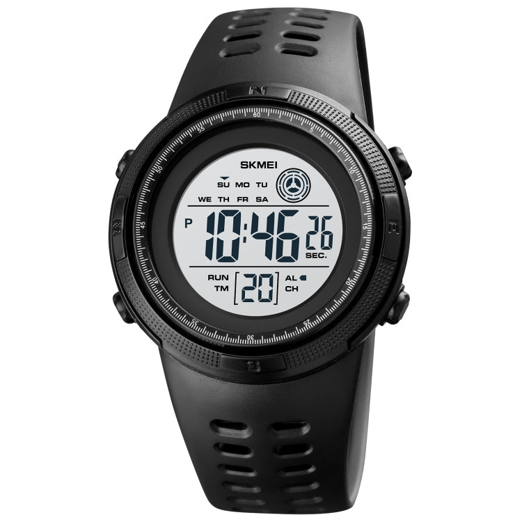 skmei-1773-triplicate-round-led-dual-time-digital-display-colorful-backlight-electronic-watchblack-white