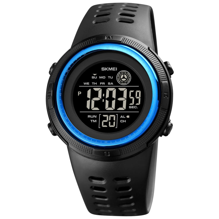 skmei-1773-triplicate-round-led-dual-time-digital-display-colorful-backlight-electronic-watchblue-black
