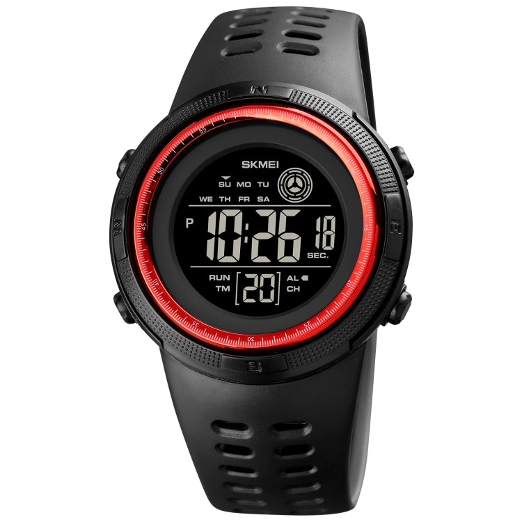 skmei-1773-triplicate-round-led-dual-time-digital-display-colorful-backlight-electronic-watchred-black