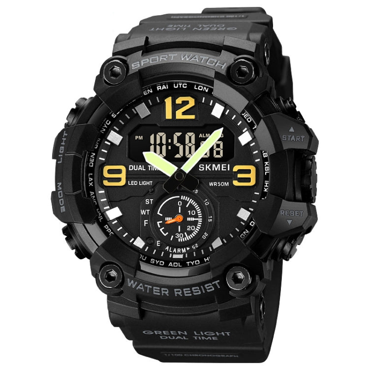 skmei-1965-stainless-steel-buckle-pu-strap-waterproof-electronic-watchblack