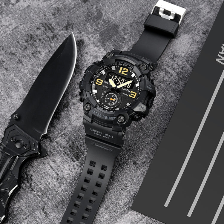skmei-1965-stainless-steel-buckle-pu-strap-waterproof-electronic-watchblack