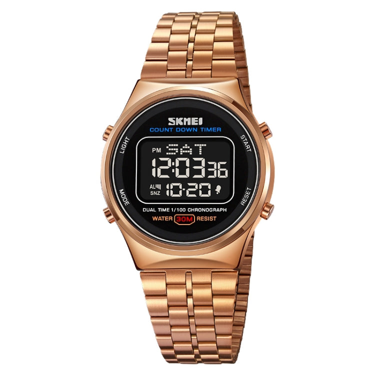 skmei-1882-multifunctional-men-30m-waterproof-luminous-stainless-steel-digital-wrist-watchrose-gold-black
