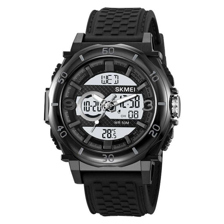 skmei-2098-multifunctional-men-50m-waterproof-thermometer-dual-display-digital-wrist-watchblack-white