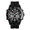 skmei-1538-multi-function-time-large-dial-steel-belt-men-casual-sports-electronic-watchblack-silicone-belt