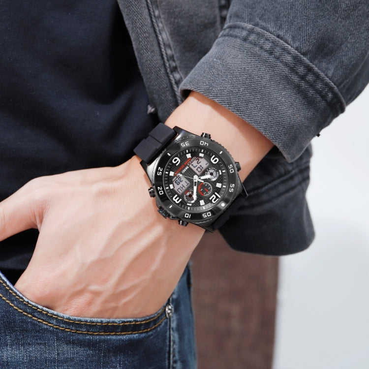 skmei-1538-multi-function-time-large-dial-steel-belt-men-casual-sports-electronic-watchblack-silicone-belt