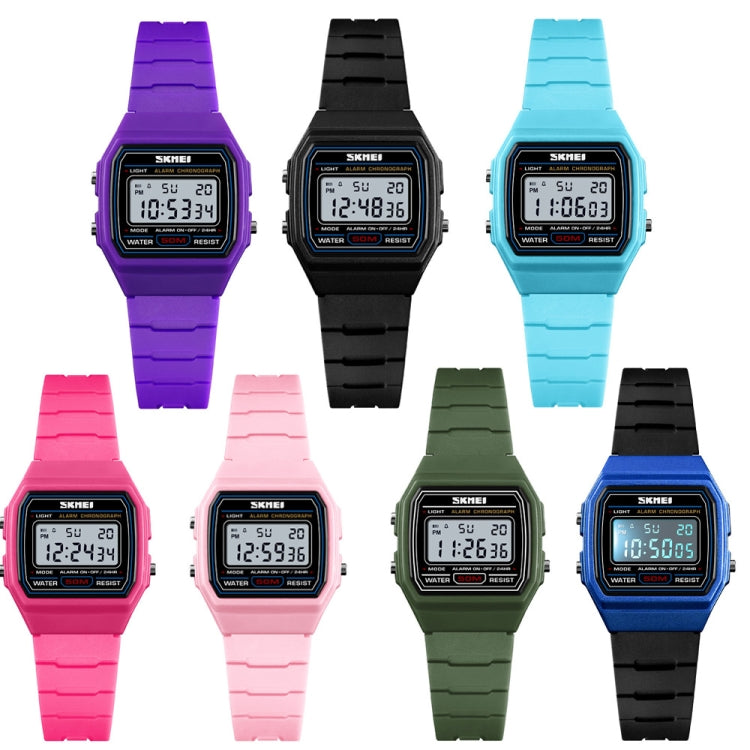 skmei-1460-children-luminous-multifunctional-waterproof-thin-sports-watcharmy-green