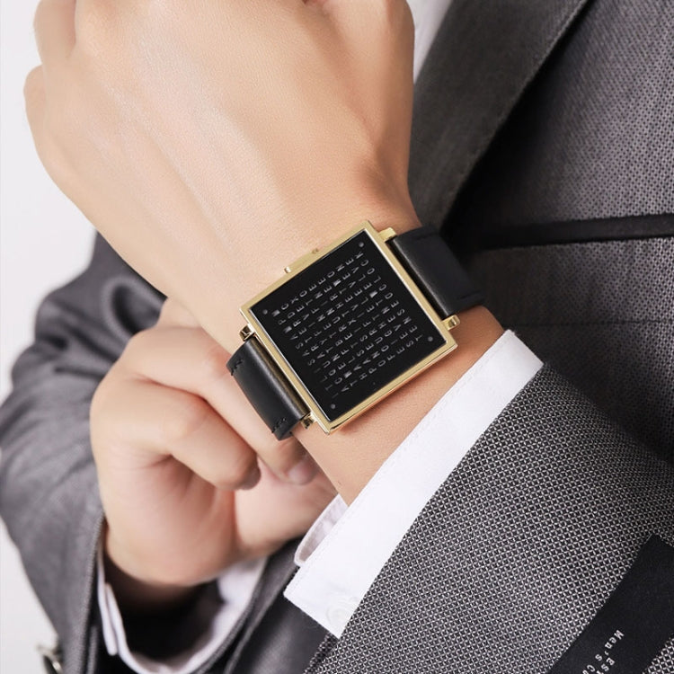 skmei-multi-function-letter-display-dial-square-men-electronic-watch-color-gold-leather-band