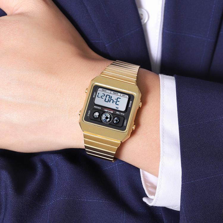 skmei-2450-men-business-multifunctional-watch-casual-waterproof-square-electronic-watchgold
