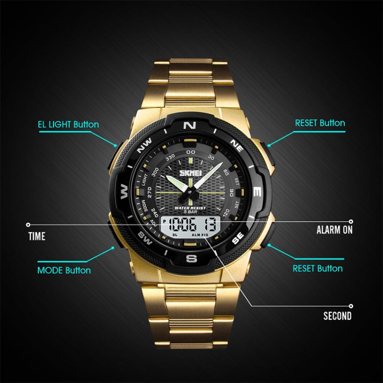 skmei-1370-multifunctional-men-outdoor-sports-noctilucent-waterproof-stainless-steel-digital-wrist-watch-rose-gold