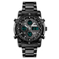 skmei-1389-multifunctional-men-business-digital-watch-30m-waterproof-large-dial-wrist-watch-with-stainless-steel-watchband-black